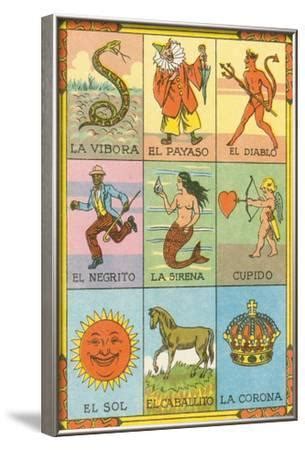 mexican loteria cards poster allposterscom