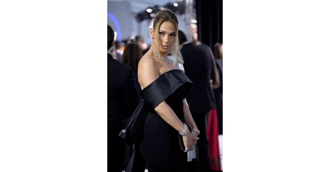 Jennifer Lopez Wore A Black Dress To The Sag Awards 2020