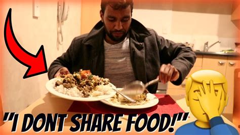 Why People Don T Share Food Comedy Skit Youtube