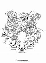 Digimon Coloring Pages Kids Print Color Printable Choose Board sketch template