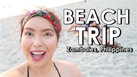 beach trip zambales april 23 2016 saytioco youtube