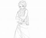Natsu Fairy Tail Smile Pages Coloring Dragneel Template sketch template