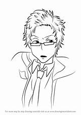 Servamp Junichirou Draw Step sketch template