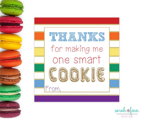teacher appreciation   making   smart cookie etsy