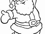Santa Claus Coloring Pages Cartoon Christmas Father Drawing Printable Color Sheet Reindeer Eazy Interesting Getcolorings Sheets Clipartmag Print Rudolph sketch template