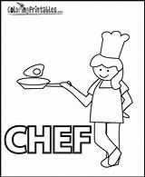 Chef Coloring Pages Printable Worksheets Cooking Educational Colouring Kids Color Little Print Sheets Activity Chefmaster Baking Thank Jobs Fun Cook sketch template