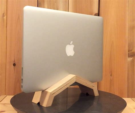 vertical laptop stand  steps  pictures instructables