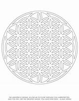 Geometry Sacred Coloring Pages Colouring Getdrawings Getcolorings Book Color Colo sketch template