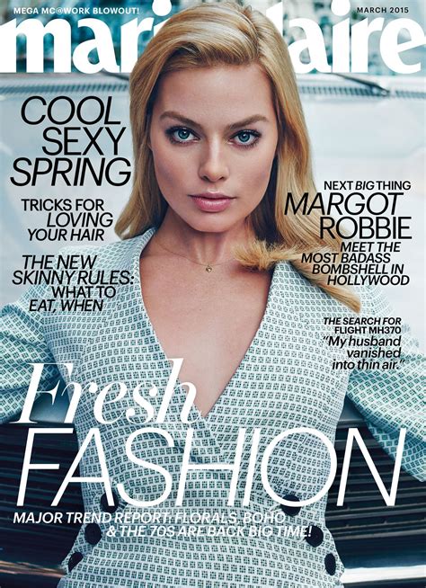 exclusive sneak peek marie claire march cover star margot