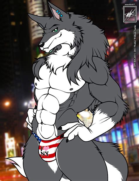 Fangson In New York City Colored By Wsache007 On Deviantart