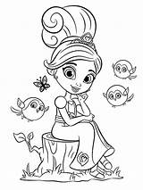 Nella Princess Knight Pages Coloring Color sketch template