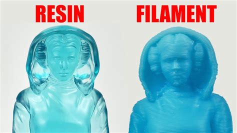 printing  princess leia hologram lamp resin  filament youtube