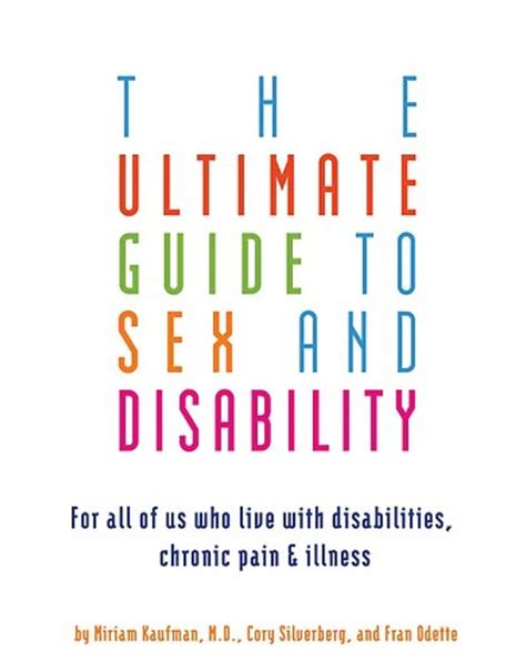 Ultimate Guide To Sex And Disability Early To Bed