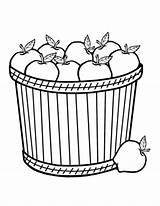 Coloring Basket Lot Apple Pages Empty Bring Easter Color Getcolorings sketch template