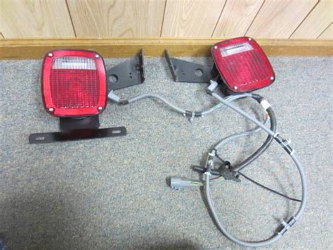 pair grote factory ford superduty truck cab chassis trailer tail lights ebay