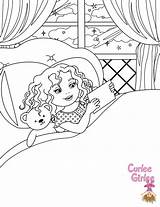 Coloring Pages Curly sketch template