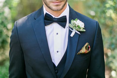 groom  patterned pocket square