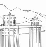 Hoover Nevada sketch template