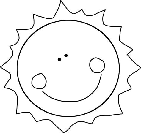 sun template  printable smiling happy sun  art sun