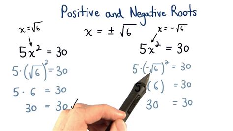 positive  negative roots visualizing algebra youtube