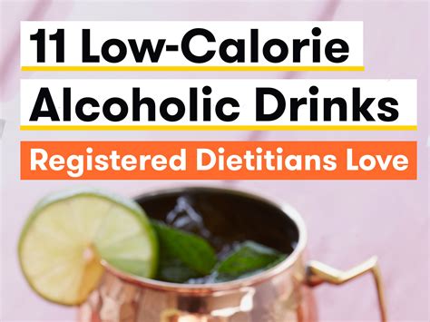 14 Low Calorie Alcoholic Drinks Registered Dietitians Love