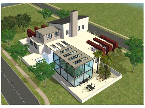 sims  minimalist house design modern design