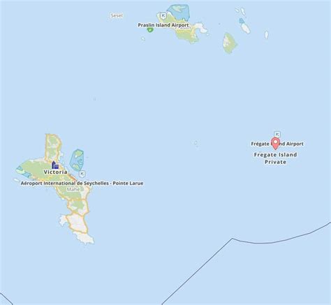 map  islands  africa fregate island private luxury seychelles hotel