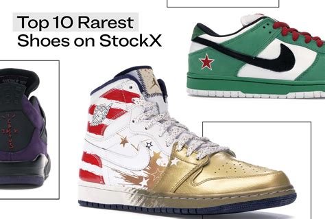 rarest shoes  stockx   stockx news