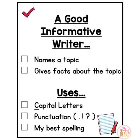 teach informative writing