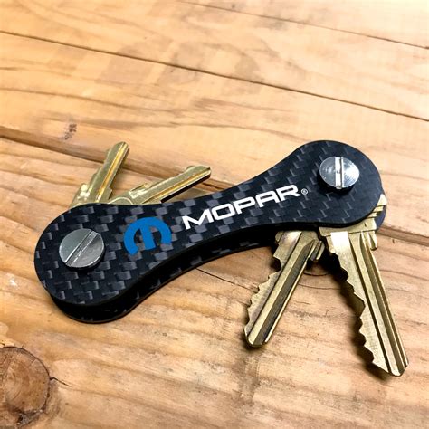 mopar real carbon fiber key organizer holder key chain walmartcom
