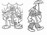 Creepy Clown Coloring Pages Getdrawings sketch template