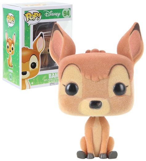 funko pop disney 94 bambi flocked exclusive new box