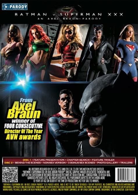 Batman V Superman Xxx An Axel Braun Parody 2015 Adult Dvd Empire