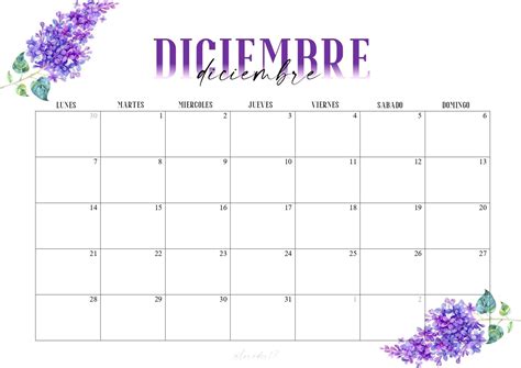 Calendario Diciembre Ideas De Calendario Calendario Para Imprimir