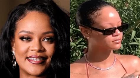rihanna claps back at fan who throws shade about her forehead metro news