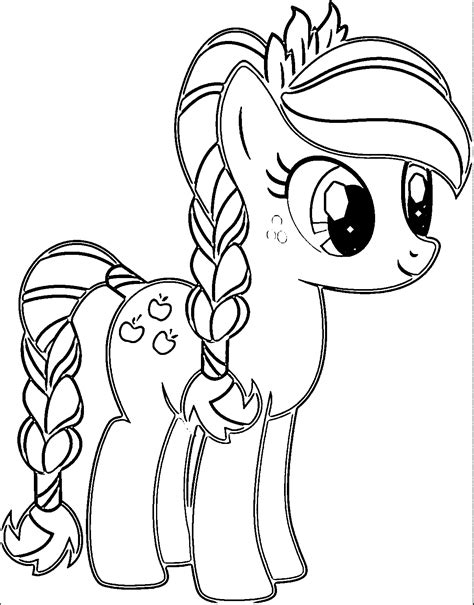 pony wedding coloring pages