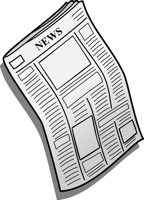 clipart newspaper