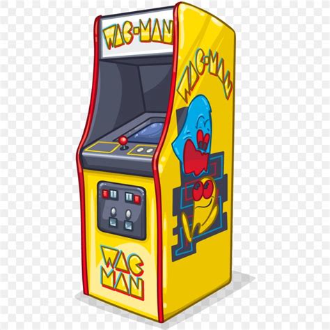 pac man burgertime arcade game arcade cabinet video game png