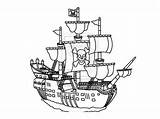 Pirate Ship Coloring Pages Transportation Pirates Kids Drawing Galley Journey Print Boat Color Printable Big Getdrawings Kb sketch template