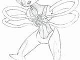 Coloring Deoxys Pages Pokemon Getdrawings Printable Getcolorings Print sketch template