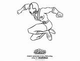 Coloring Power Rangers Pages Popular Samurai sketch template