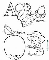 Coloring Alphabet Letter Pages sketch template