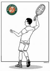 Djokovic sketch template