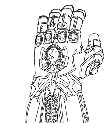 iron man gauntlet coloring page coloring pages