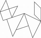 Tangram Etc Tangrams Usf Triangles Figures Preescolar Geometricas Invented Develop Spatial Depicts sketch template
