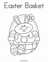 Easter Coloring Basket Pages Printable Sheets Bunny Print Colouring Baskets Happy Color Eggs Empty Noodle Printables Kids Twisty Twistynoodle Worksheets sketch template