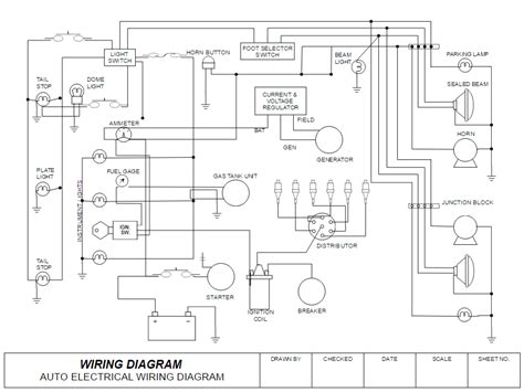 draw electrical wiring diagram  elt voc