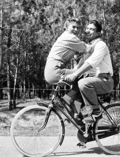 Lovely Vintage Photos Of Couples Riding A Bicycle