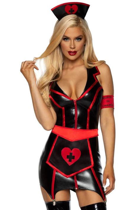 Naughty Nurse In Charge Costume By Leg Avenue Foxy Lingerie