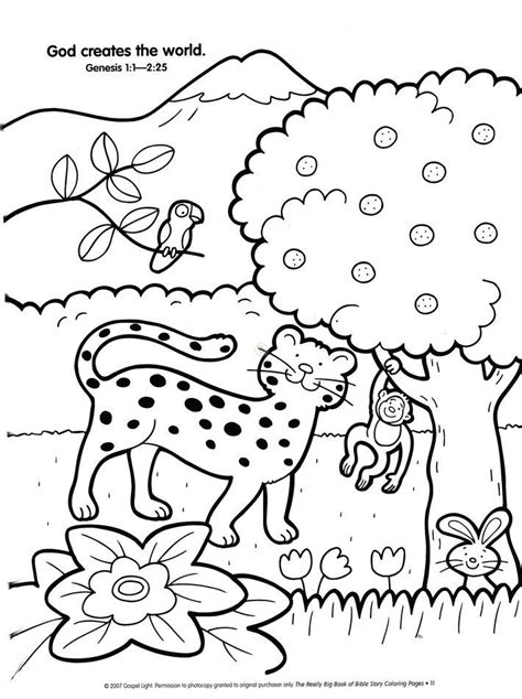 http azcoloringcom  days  creation coloring pages days